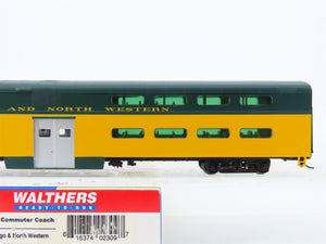 HO Scale Walthers 932-6251 CNW PS Double-Decker Commuter Coach Passenger Car