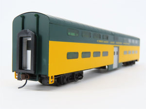 HO Scale Walthers 932-6251 CNW PS Double-Decker Commuter Coach Passenger Car