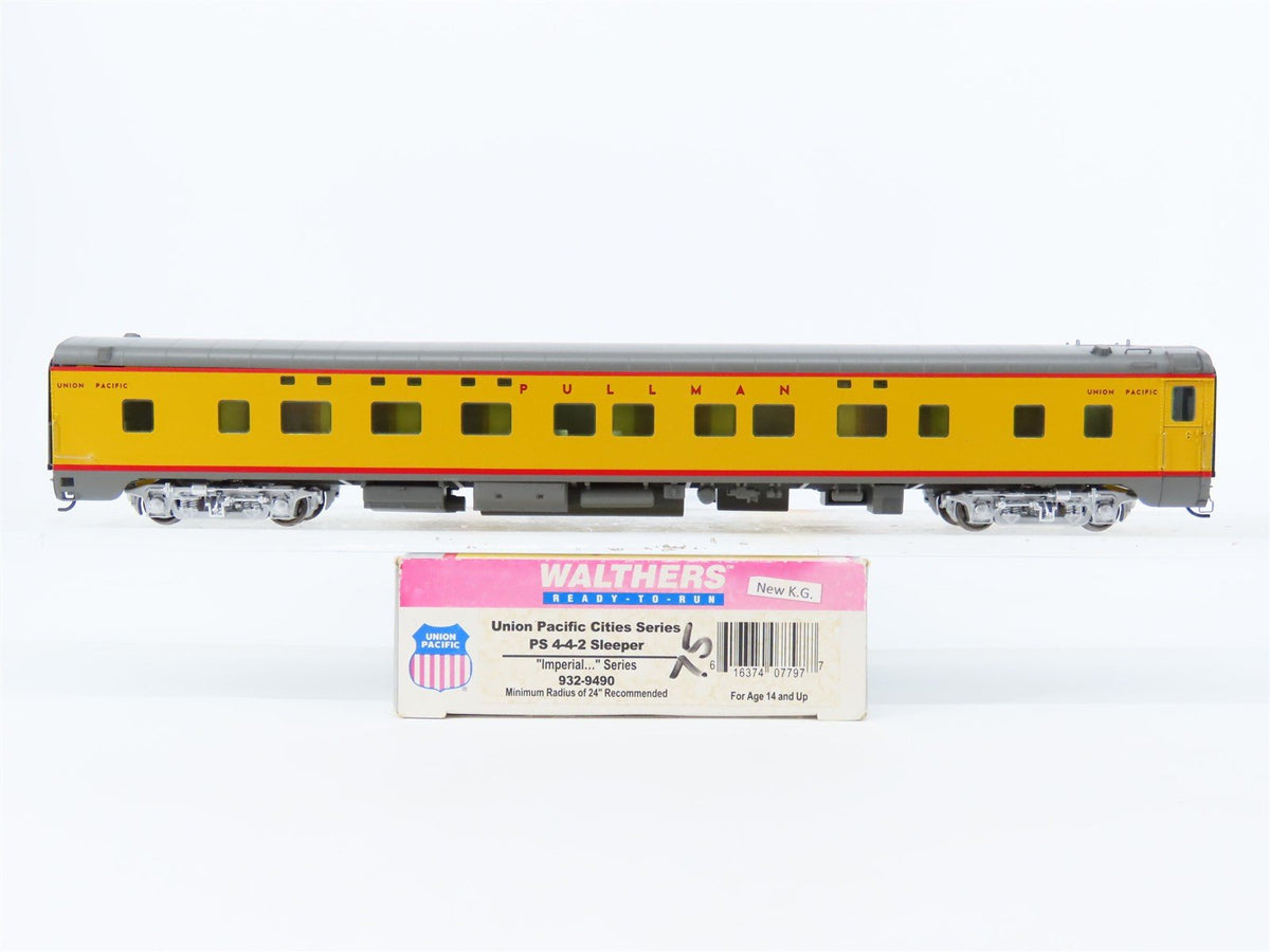 HO Walthers First Edition 932-9490 UP Union Pacific PS 4-4-2 Sleeper Passenger