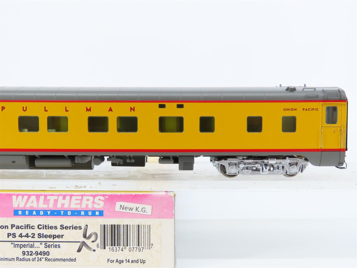 HO Walthers First Edition 932-9490 UP Union Pacific PS 4-4-2 Sleeper Passenger