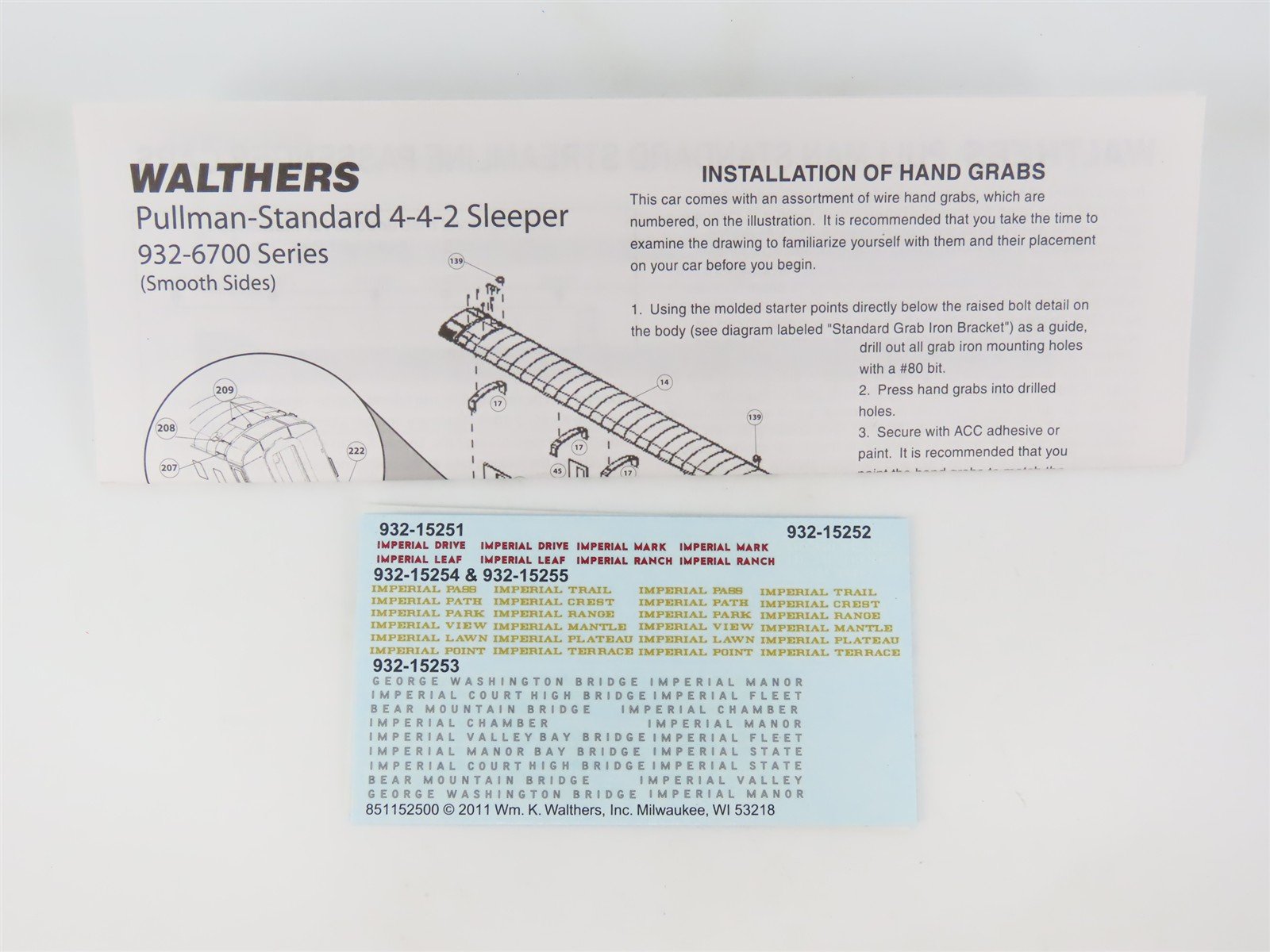 HO Walthers 932-15251 CNW (Late) 