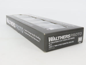 HO Walthers Proto 920-9150 MILW Hiawatha 85' Coach Passenger #513 w/ Lighting