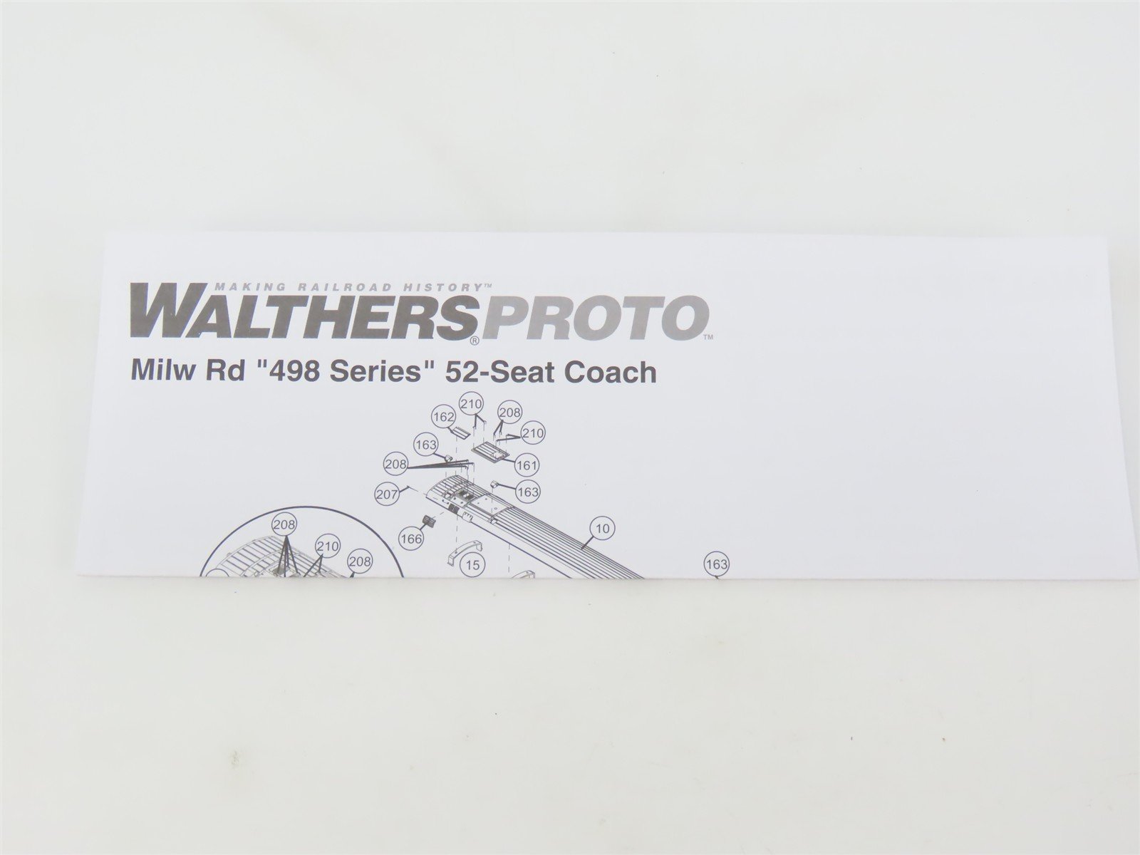 HO Walthers Proto 920-9160 MILW 