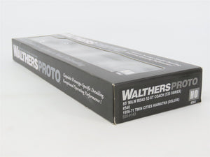 HO Walthers Proto 920-9143 MILW Hiawatha 85' Coach Passenger #540 w/ Lighting