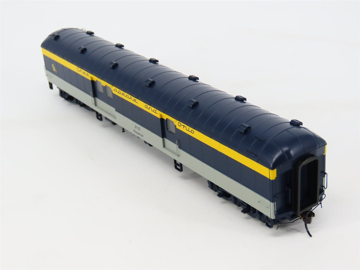 HO Walthers Proto 920-17505 C&amp;O Chesapeake &amp; Ohio 70&#39; Baggage Passenger #310