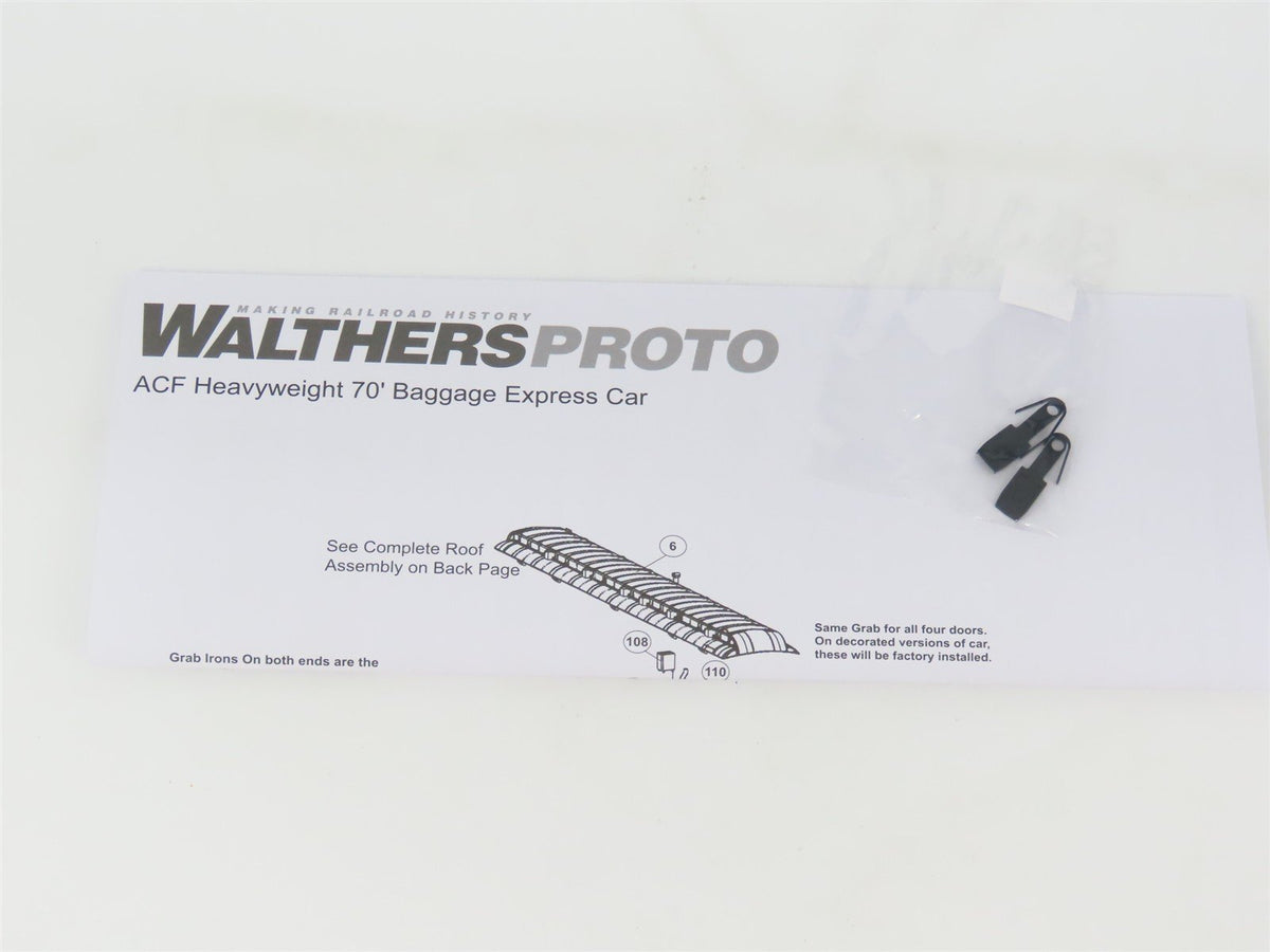 HO Walthers Proto 920-17505 C&amp;O Chesapeake &amp; Ohio 70&#39; Baggage Passenger #310