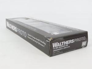 HO Walthers Proto 920-17505 C&O Chesapeake & Ohio 70' Baggage Passenger #310