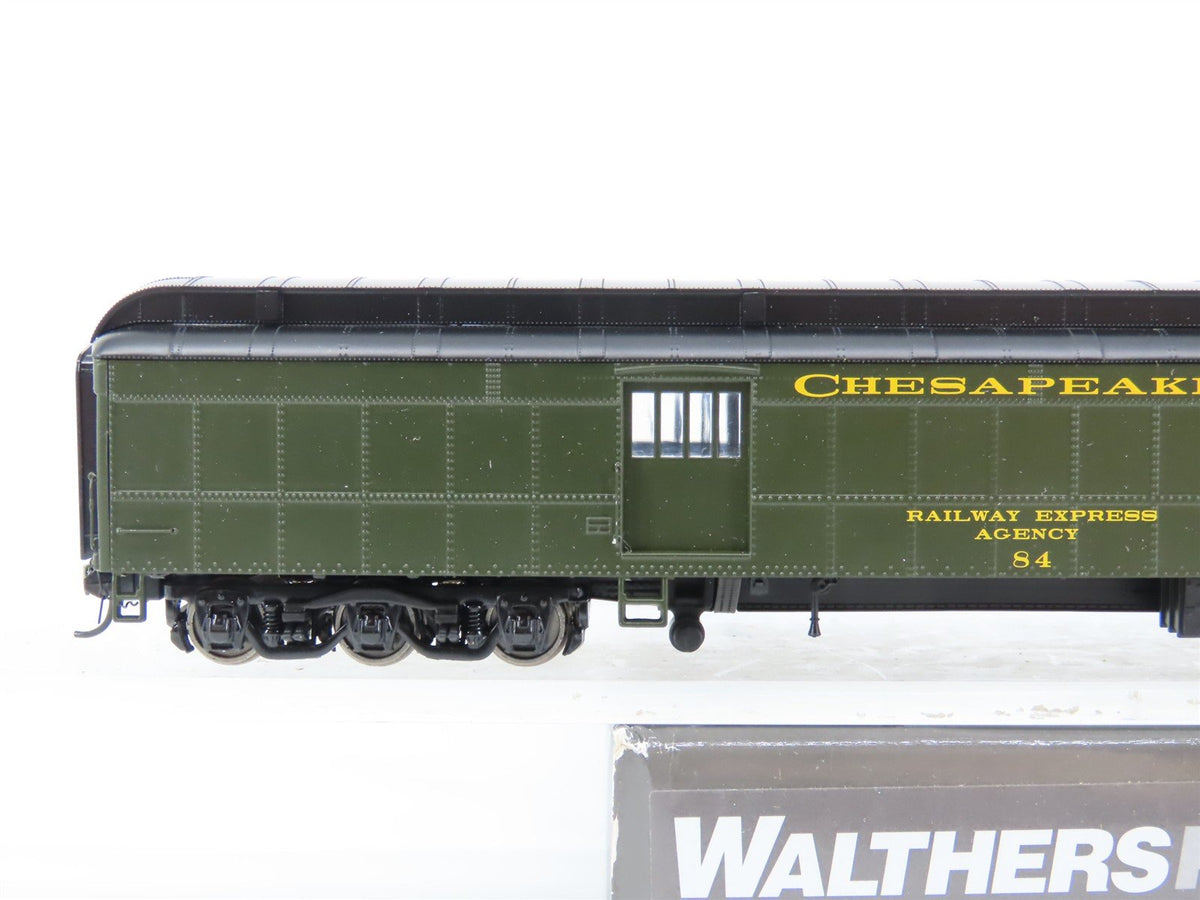 HO Walthers Proto 920-17413 C&amp;O Chesapeake &amp; Ohio 70&#39; RPO-Baggage Passenger #84