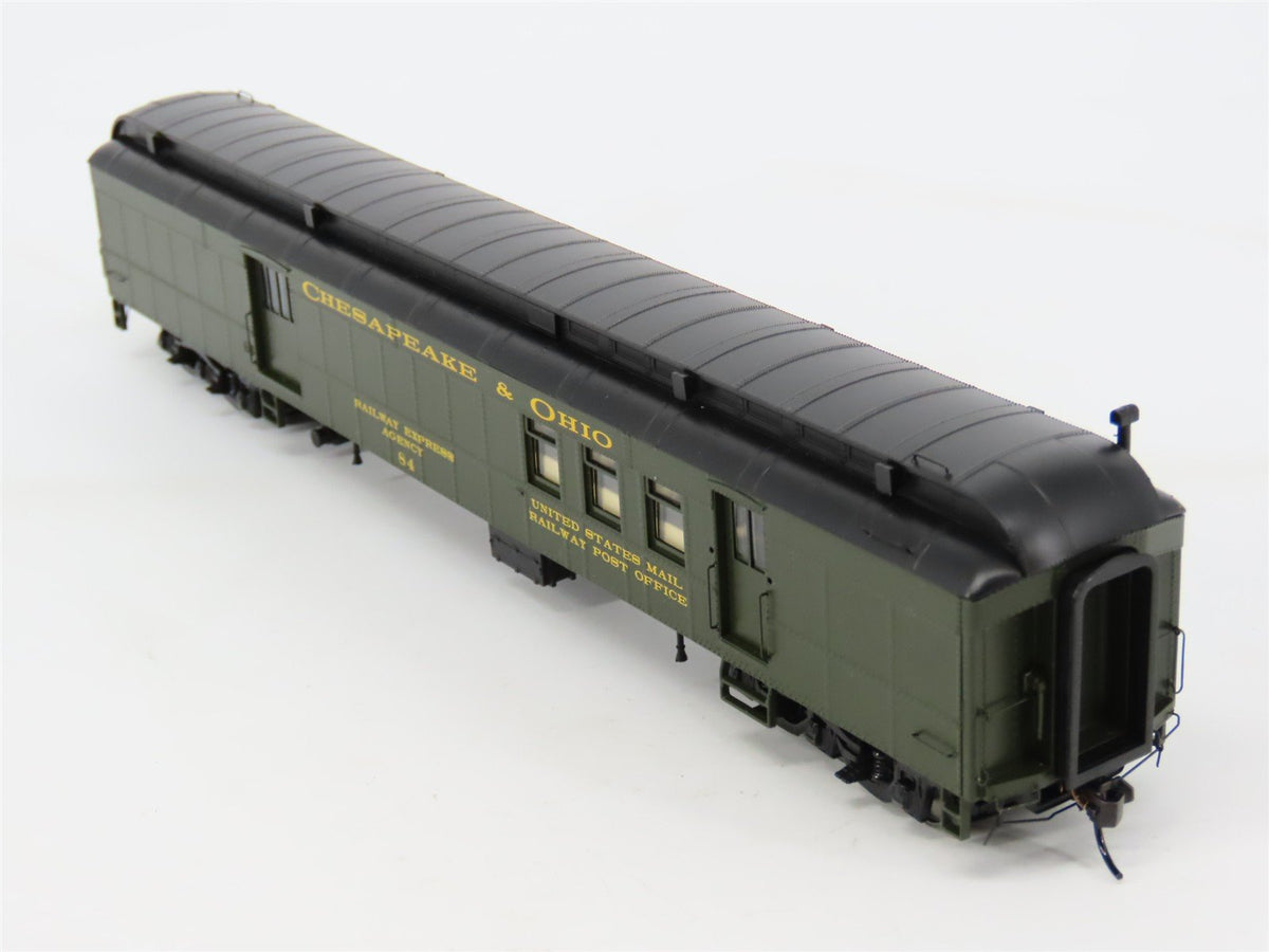 HO Walthers Proto 920-17413 C&amp;O Chesapeake &amp; Ohio 70&#39; RPO-Baggage Passenger #84
