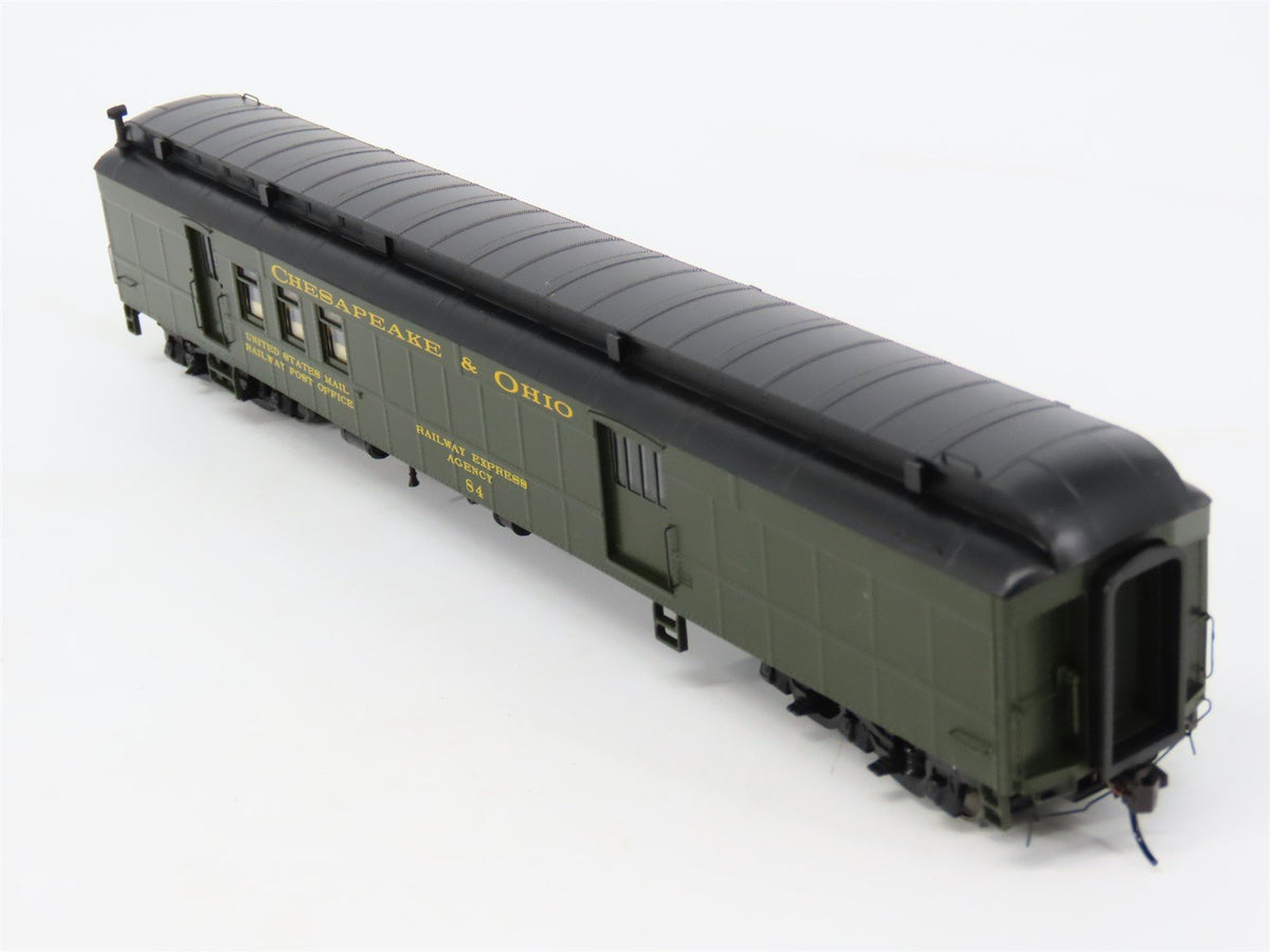 HO Walthers Proto 920-17413 C&amp;O Chesapeake &amp; Ohio 70&#39; RPO-Baggage Passenger #84