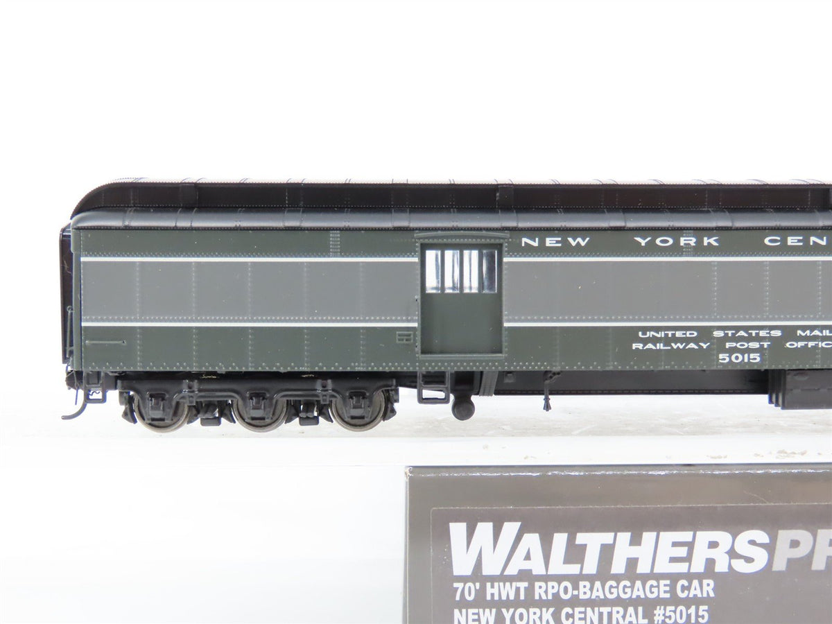 HO Walthers Proto 920-17417 NYC New York Central 70&#39; RPO-Baggage Passenger #5015