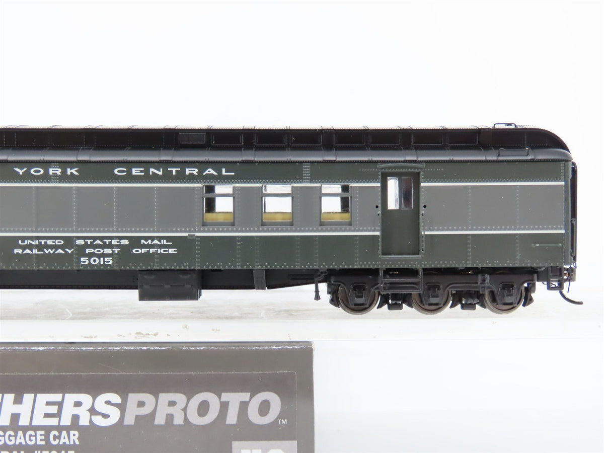 HO Walthers Proto 920-17417 NYC New York Central 70&#39; RPO-Baggage Passenger #5015
