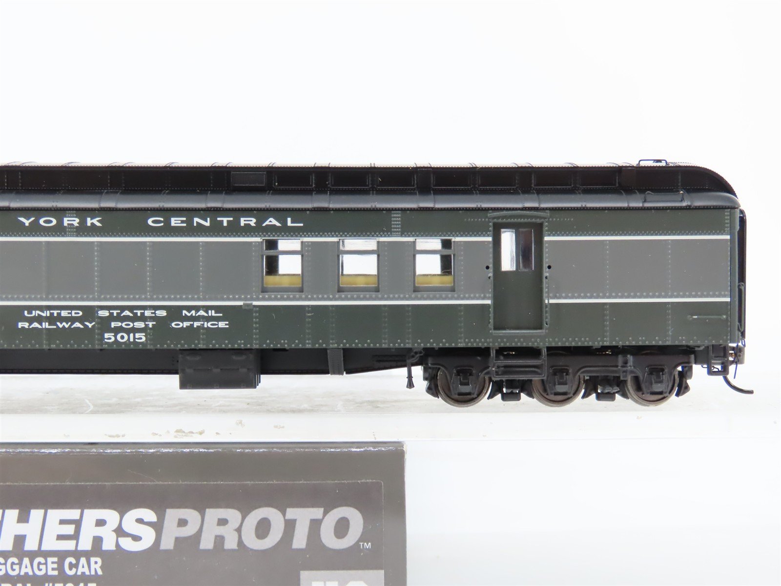 HO Walthers Proto 920-17417 NYC New York Central 70' RPO-Baggage Passenger #5015