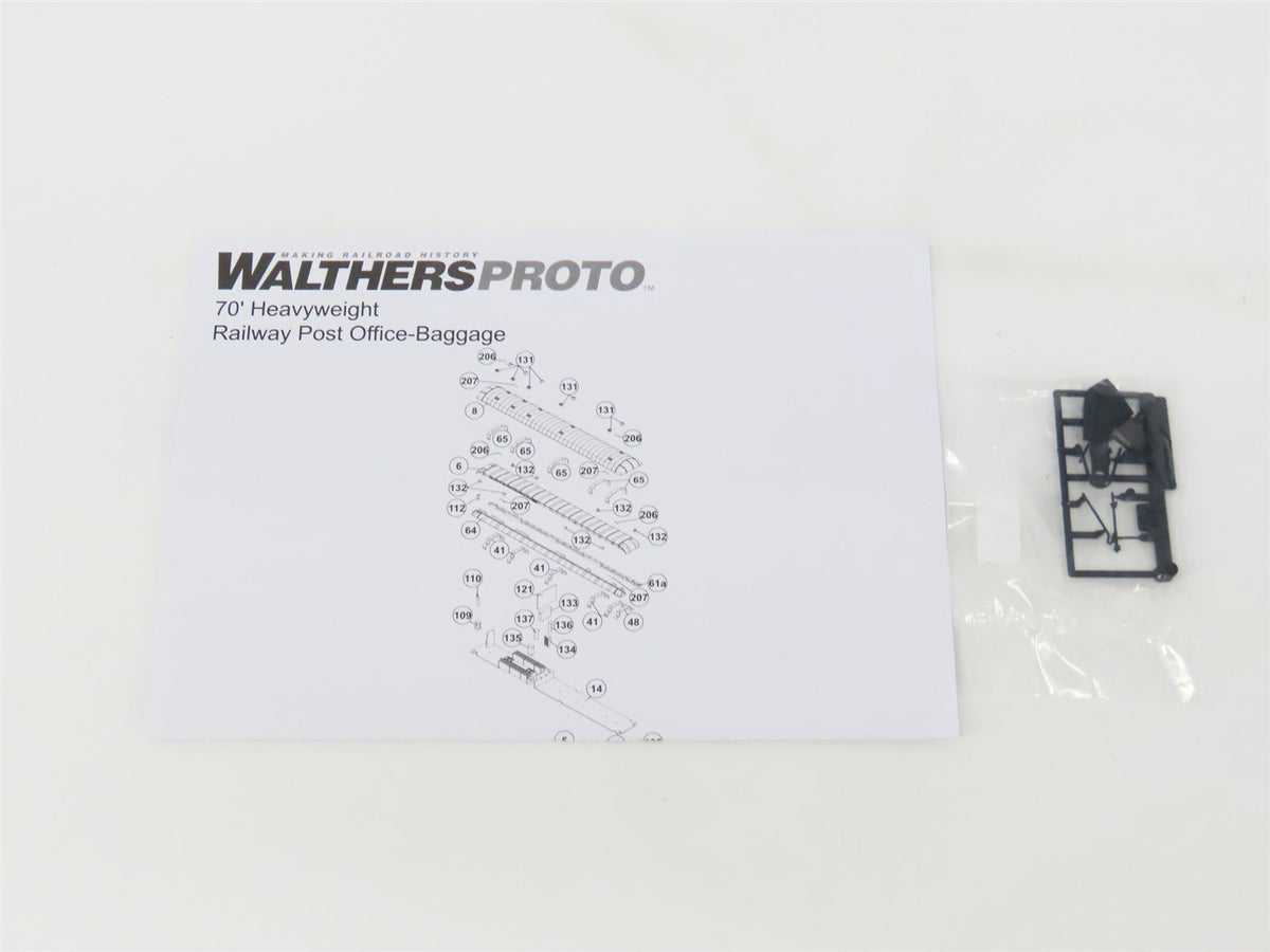 HO Walthers Proto 920-17417 NYC New York Central 70&#39; RPO-Baggage Passenger #5015