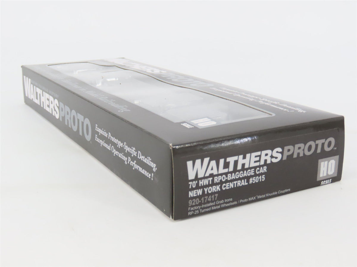 HO Walthers Proto 920-17417 NYC New York Central 70&#39; RPO-Baggage Passenger #5015