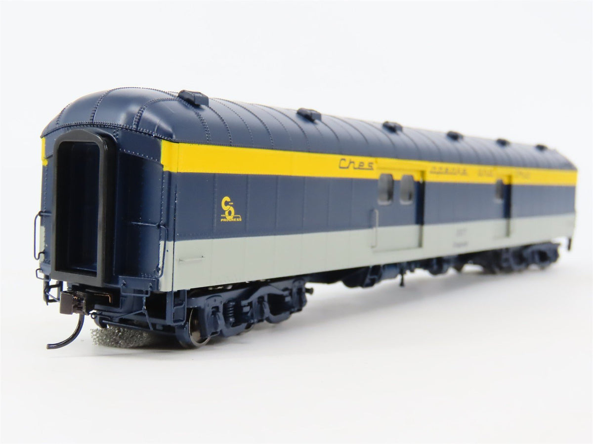 HO Walthers Proto 920-17504 C&amp;O Chesapeake &amp; Ohio 70&#39; Baggage Passenger #307