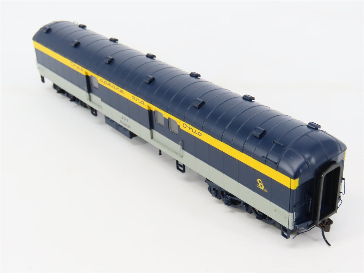 HO Walthers Proto 920-17504 C&amp;O Chesapeake &amp; Ohio 70&#39; Baggage Passenger #307