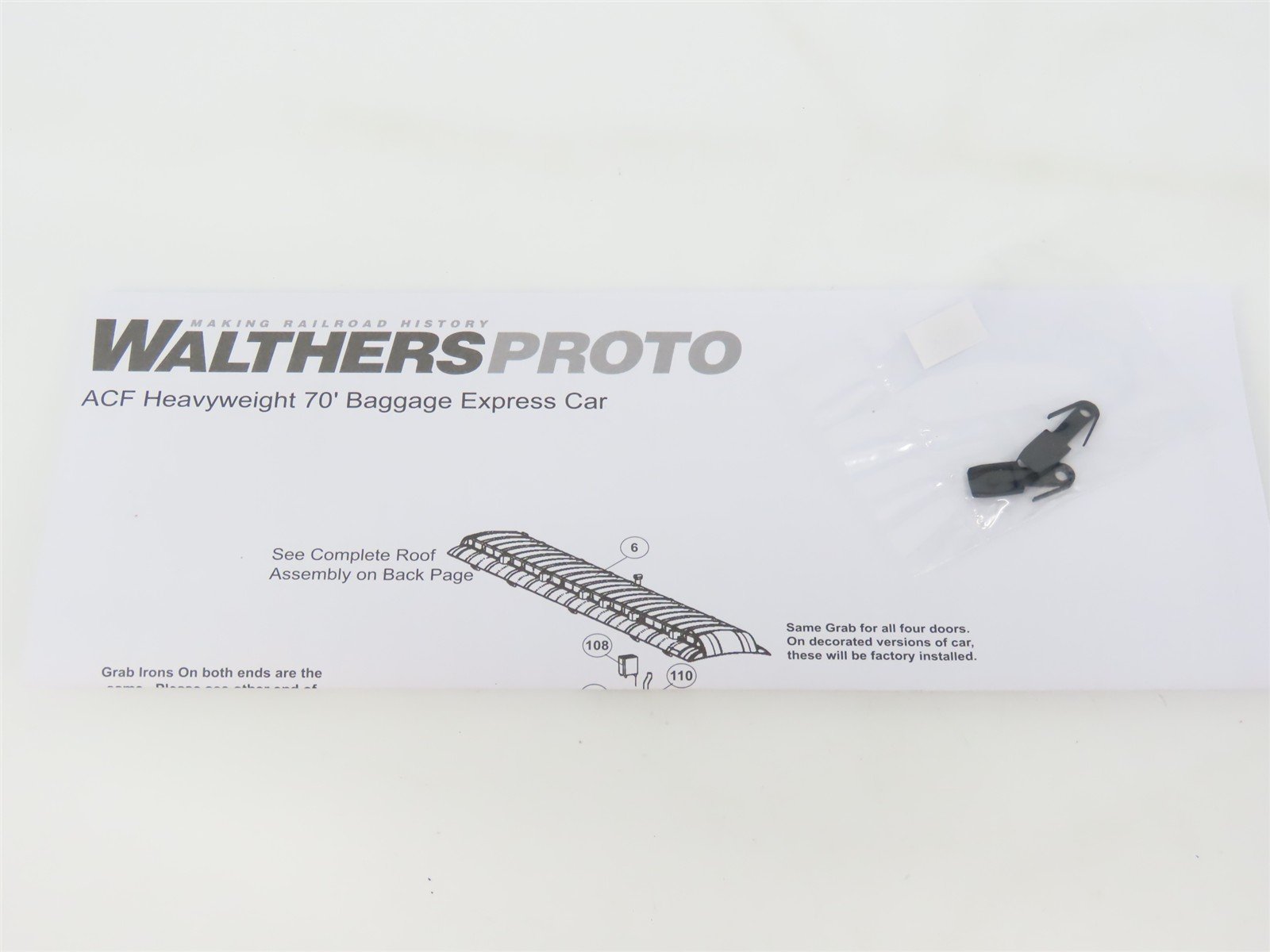 HO Walthers Proto 920-17504 C&O Chesapeake & Ohio 70' Baggage Passenger #307