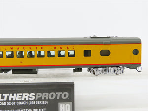 HO Walthers Proto 920-9142 MILW Hiawatha 85' Coach Passenger #501 w/ Lighting