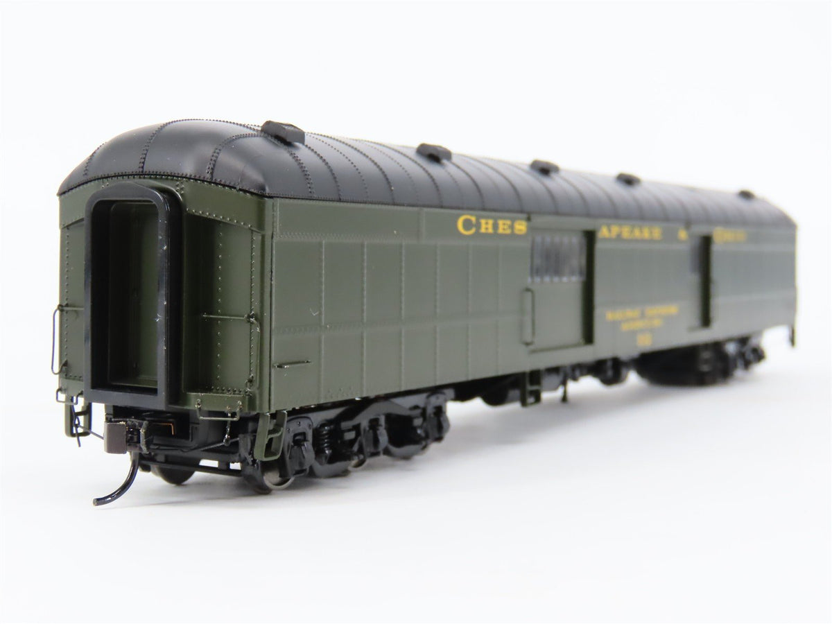HO Walthers Proto 920-17502 C&amp;O Chesapeake &amp; Ohio 70&#39; Baggage Passenger #312