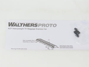 HO Walthers Proto 920-17502 C&O Chesapeake & Ohio 70' Baggage Passenger #312