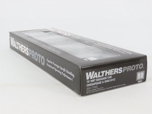 HO Walthers Proto 920-17502 C&O Chesapeake & Ohio 70' Baggage Passenger #312