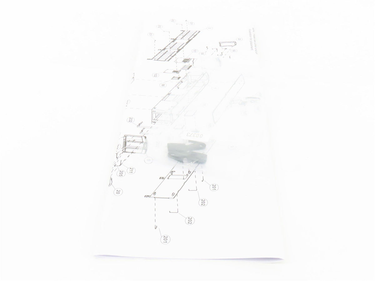 HO Scale Walthers Proto 920-17503 C&amp;O Railway 70&#39; HWT Baggage Passenger Car #317