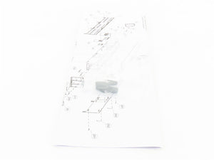 HO Scale Walthers Proto 920-17503 C&O Railway 70' HWT Baggage Passenger Car #317