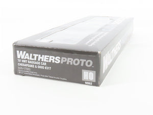 HO Scale Walthers Proto 920-17503 C&O Railway 70' HWT Baggage Passenger Car #317