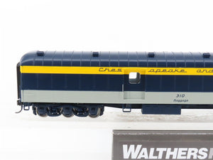 HO Scale Walthers Proto 920-17505 C&O 70' HWT Baggage Passenger Car #310