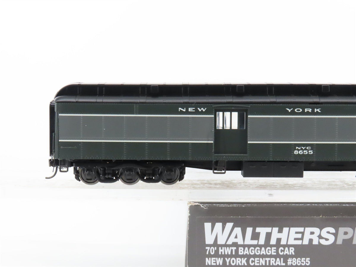 HO Scale Walthers Proto 920-17506 NYC 70&#39; HWT Baggage Passenger Car #8655