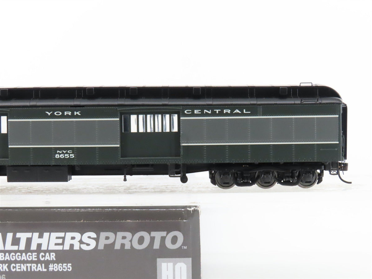 HO Scale Walthers Proto 920-17506 NYC 70&#39; HWT Baggage Passenger Car #8655