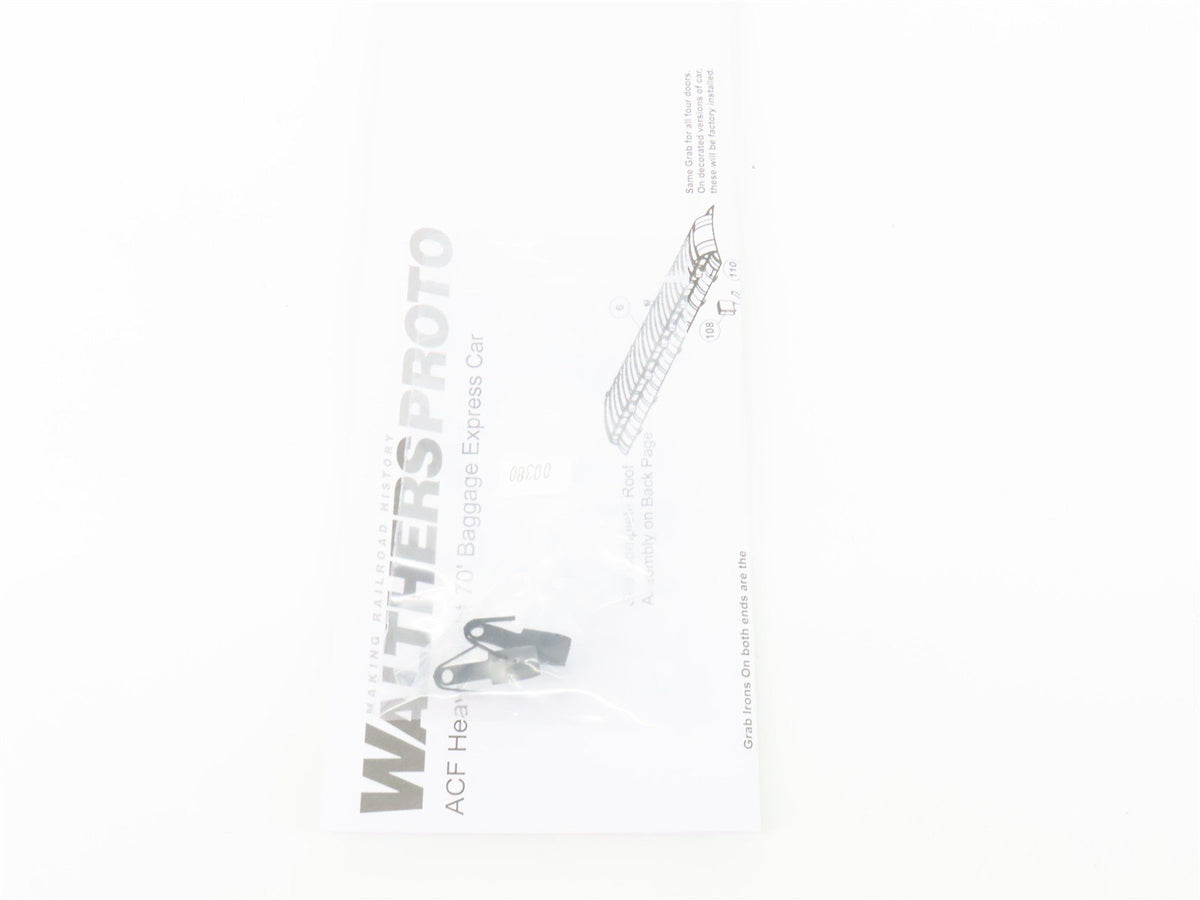 HO Scale Walthers Proto 920-17506 NYC 70&#39; HWT Baggage Passenger Car #8655