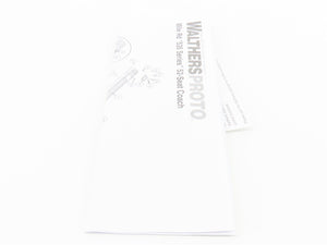 HO Walthers Proto 920-9162 MILW 85' 52-Seat Coach Passenger Car #545 wLights