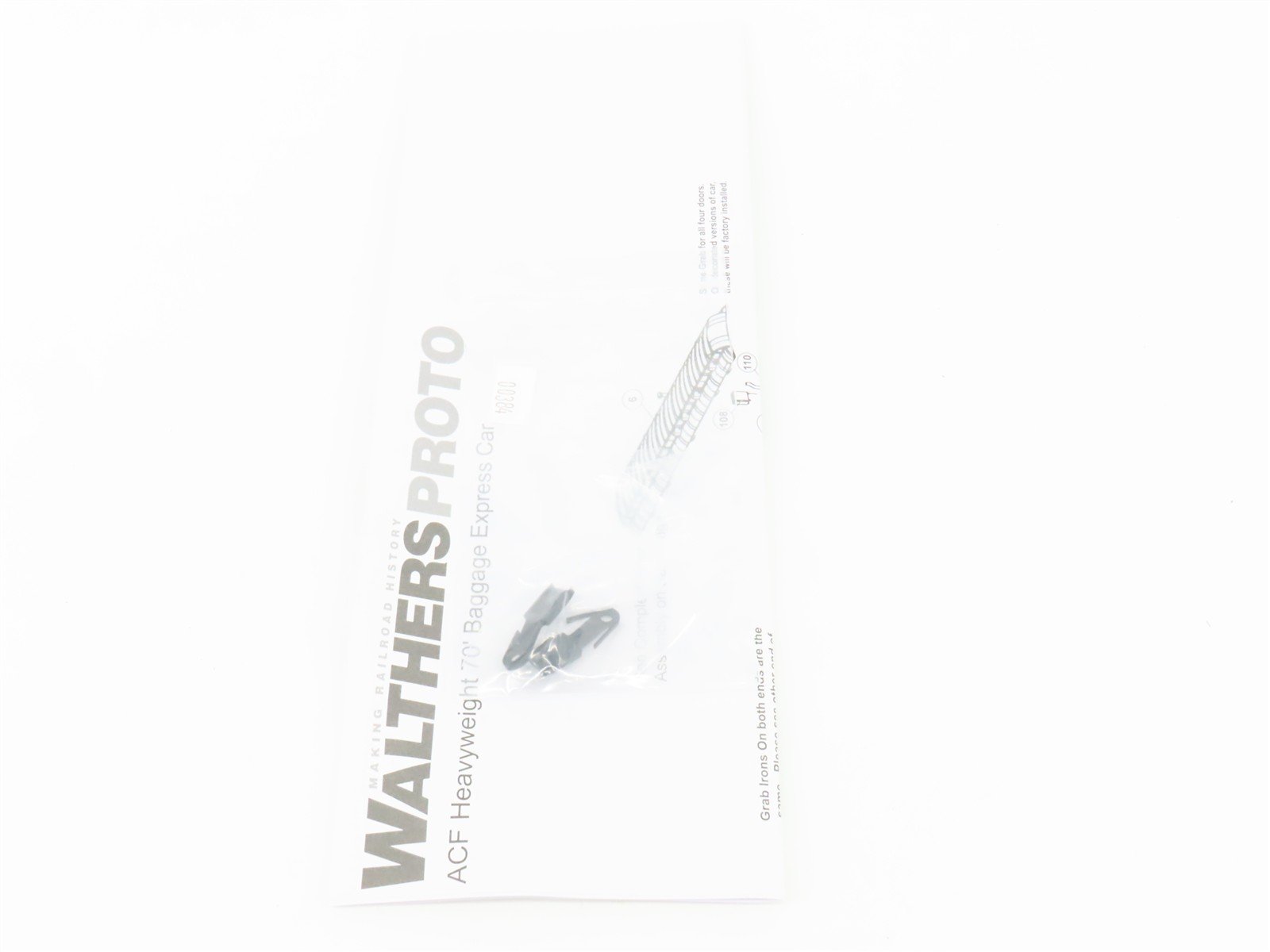 HO Scale Walthers Proto 920-17502 C&O Railway 70' HWT Baggage Passenger Car #312