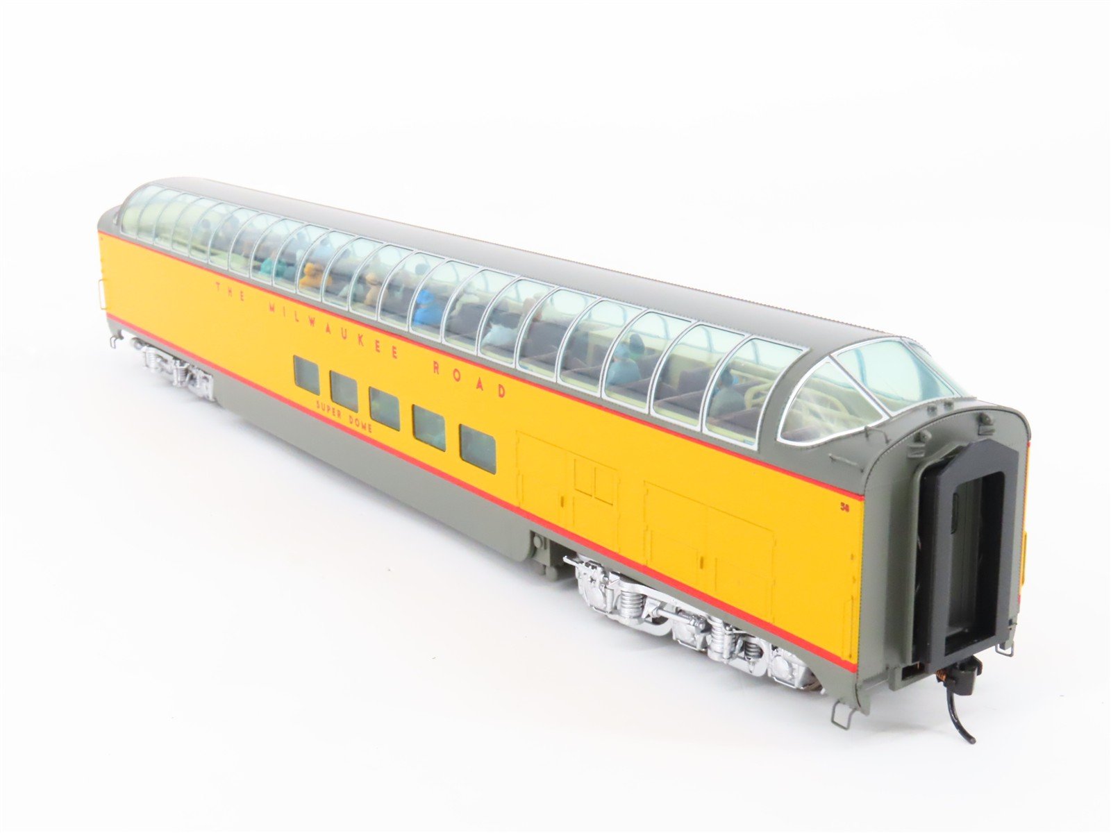 HO Scale Walthers Proto 920-9145 MILW 85' Super Dome Passenger Car #58