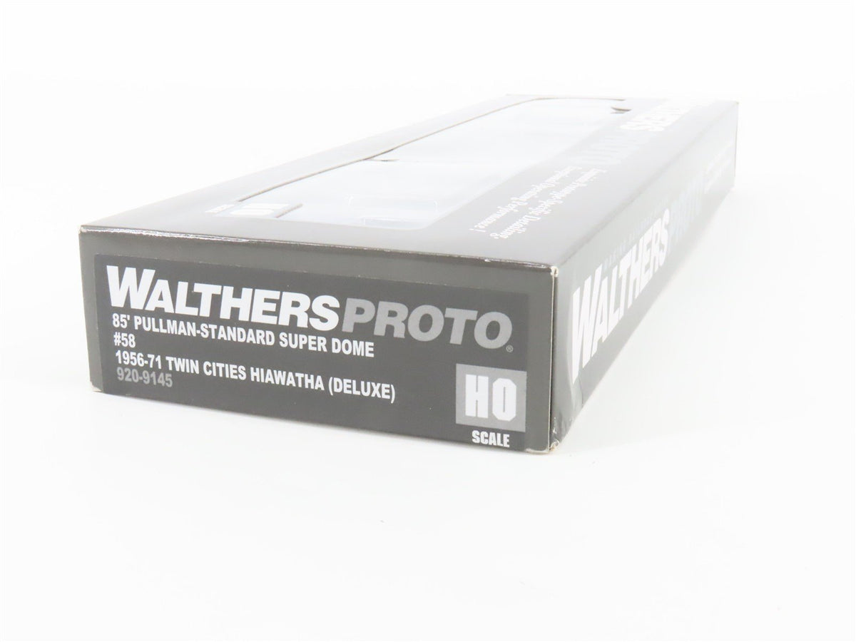 HO Scale Walthers Proto 920-9145 MILW 85&#39; Super Dome Passenger Car #58