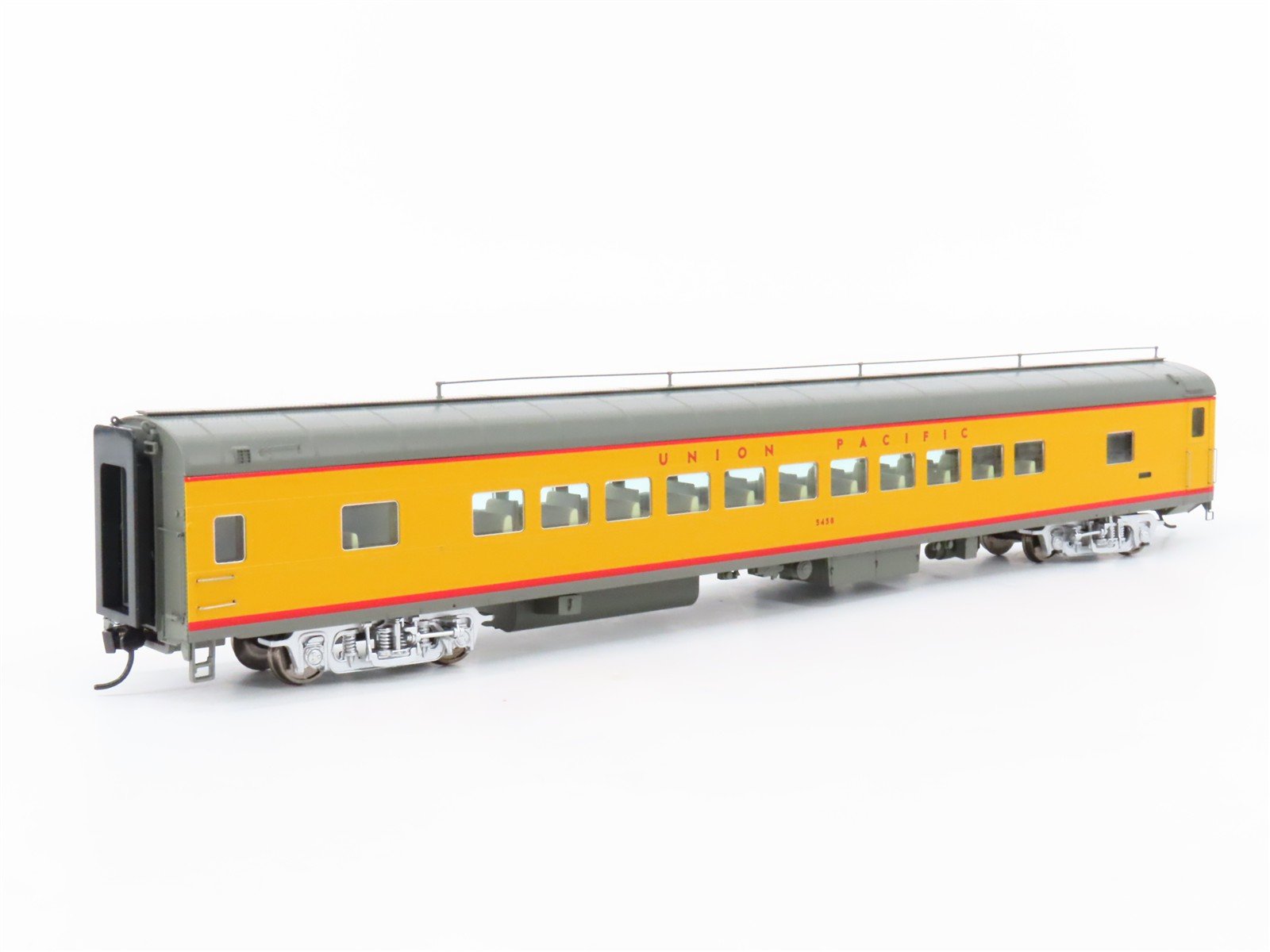 HO Scale Walthers Proto 920-9532 UP 85' ACF 44-Seat Coach Passenger Car #5458