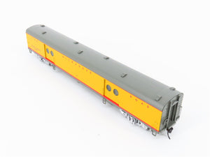 HO Walthers Proto 920-9141 MILW 75' Express Baggage Passenger Car #1318 w/Lights