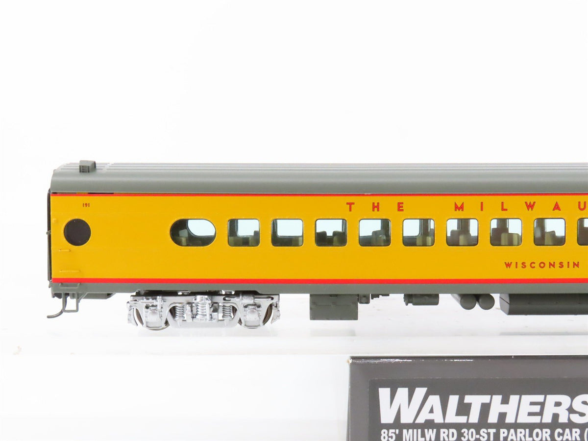 HO Walthers Proto 920-9137 MILW 85&#39; 30Seat Parlor Passenger Car Wisconsin Valley