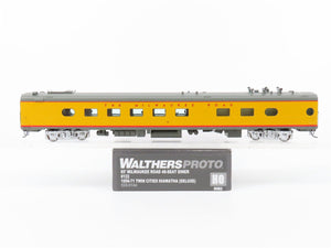 HO Walthers Proto 920-9144 MILW 85' 48-Seat Diner Passenger Car #122 w/ Lights