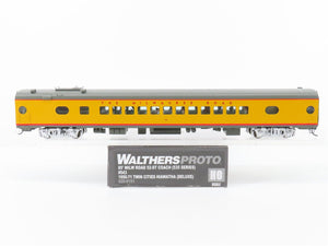 HO Walthers Proto 920-9151 MILW 85' 52-Seat Coach Passenger Car #343 w/ Lights