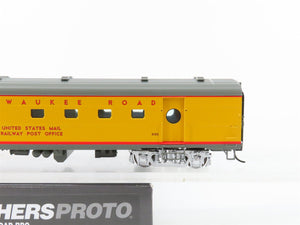 HO Scale Walthers Proto 920-9140 MILW 63' RPO Passenger Car #2152 wLights