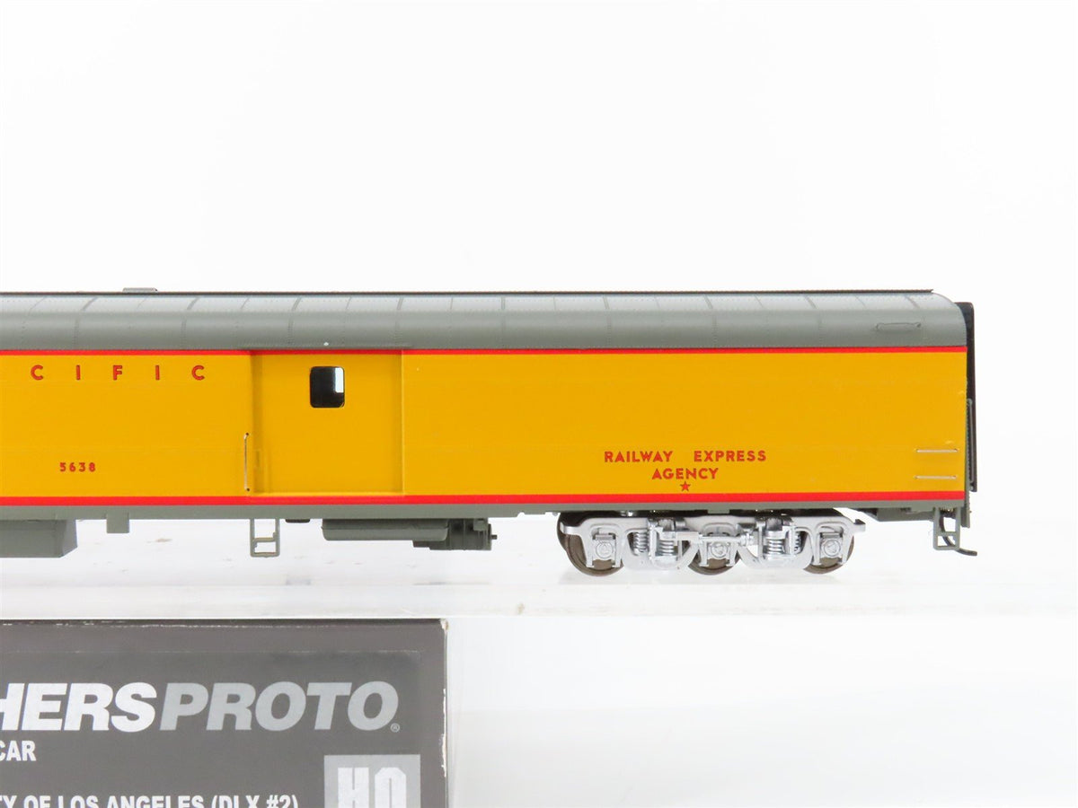 HO Scale Walthers Proto 920-9560 UP 85&#39; ACF Baggage Passenger Car #3638