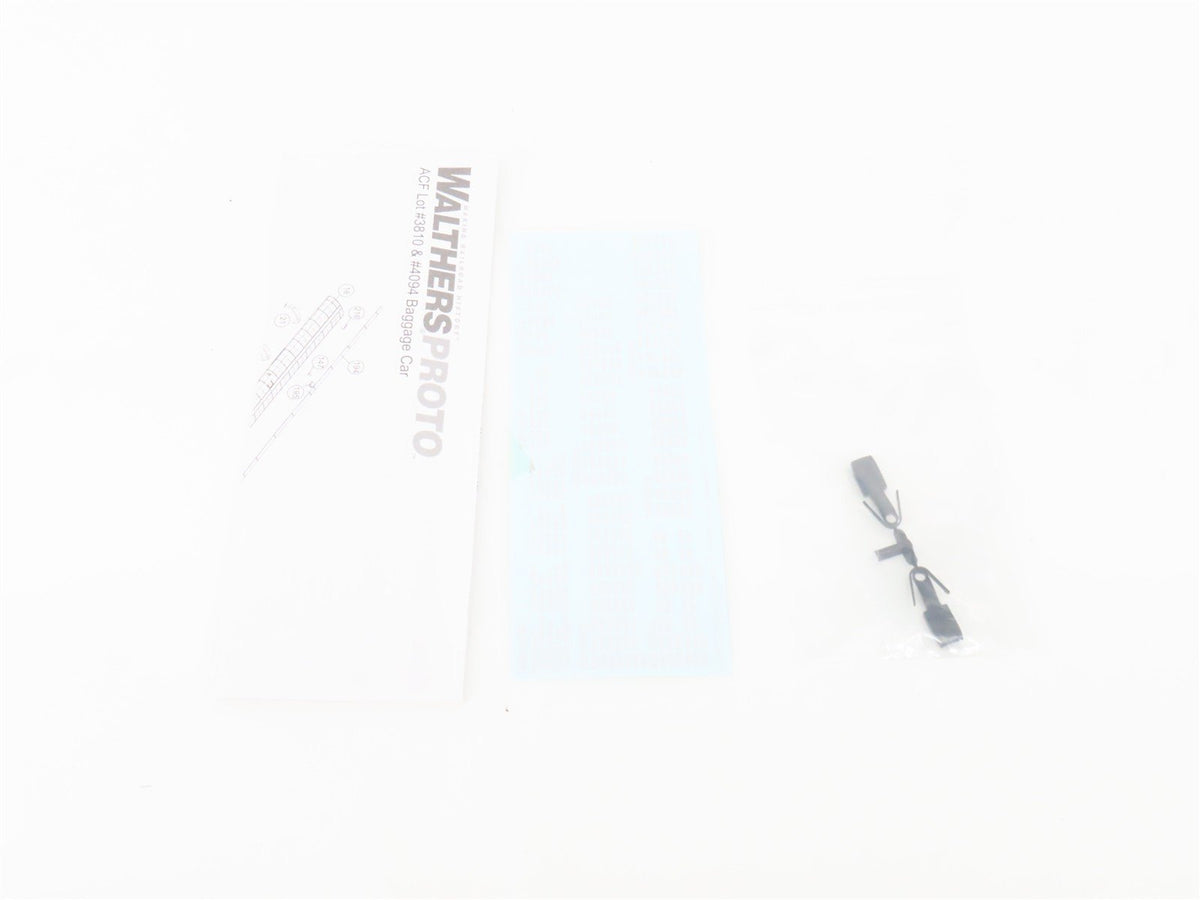 HO Scale Walthers Proto 920-9560 UP 85&#39; ACF Baggage Passenger Car #3638