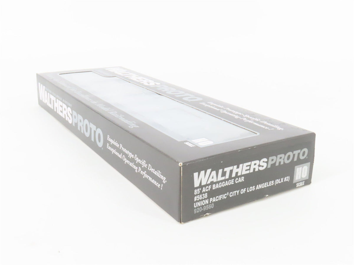 HO Scale Walthers Proto 920-9560 UP 85&#39; ACF Baggage Passenger Car #3638