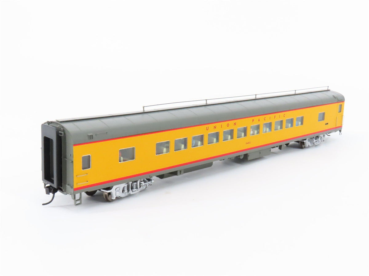 HO Walthers Proto 920-9552 UP 85&#39; ACF 44-Seat Coach Passenger Car #5463 w/ Light