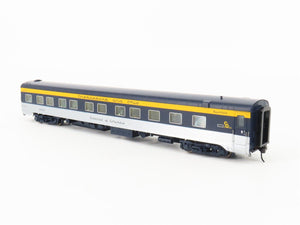 HO Walthers Proto 920-9525 C&O 85' P-S 10-6 Sleeper Passenger Car #2606 w/ Light
