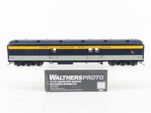 HO Scale Walthers Proto 920-9501 C&O Railway 70' ACF Baggage Passenger Car