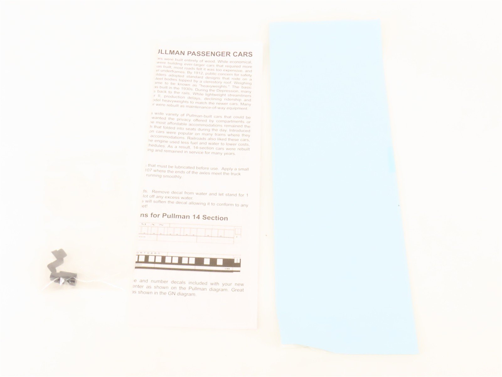 HO Scale Walthers Proto 920-17002 Pullman 2-Tone Gary 82' Sleeper Passenger Car